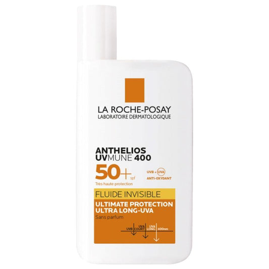 La Roche Posay : Anthelios UVmune 400 Invisible Fluid SPF50+  ,50ml